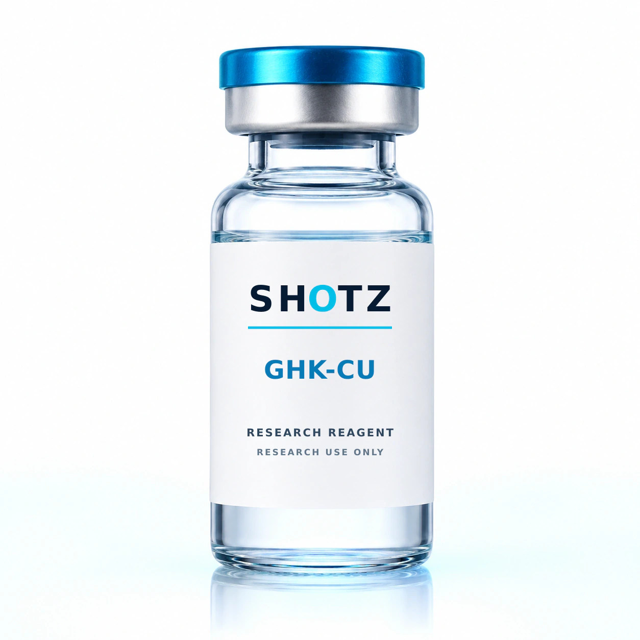 GHK-CU research reagent vial
