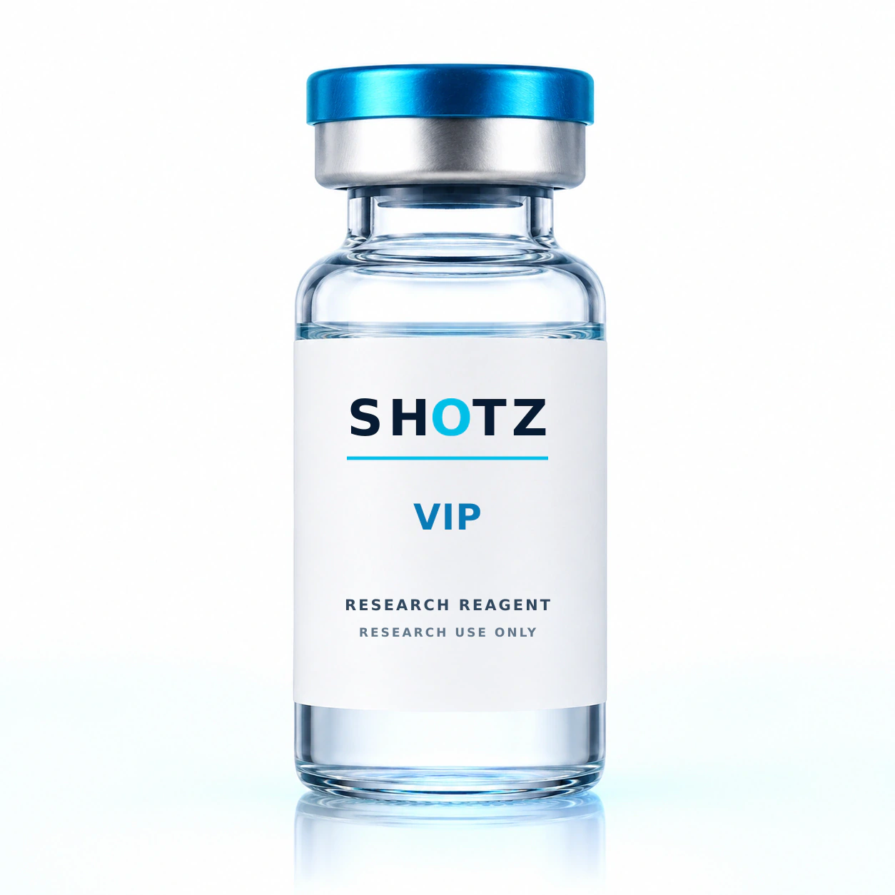 VIP research reagent vial